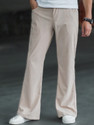 METRONAUT Flared Men Khaki Trousers
