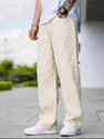 METRONAUT Loose Fit Men Beige Jeans