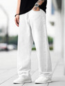 METRONAUT Loose Fit Men White Jeans