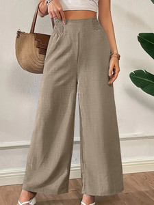 METRONAUT Loose Fit Women Brown Trousers