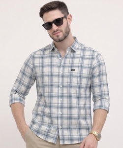 METRONAUT Men Checkered Casual Multicolor Shirt