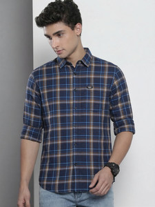 METRONAUT Men Checkered Casual Multicolor Shirt