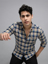 METRONAUT Men Checkered Casual Multicolor Shirt