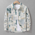 METRONAUT Men Printed Casual Green Shirt