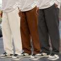 METRONAUT Relaxed Men Beige Brown Grey Trousers