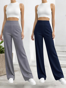 METRONAUT Relaxed Women Multicolor Trousers