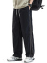 METRONAUT Solid Men Black Track Pants