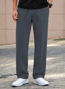METRONAUT Solid Men Grey Track Pants