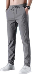 METRONAUT Solid Men Grey Track Pants