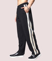 METRONAUT Solid Striped Men Beige Track Pants