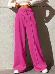 METRONAUT Solid Women Pink Track Pants