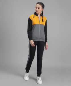 metronaut solid women track suit