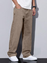METRONAUT Straight Fit Men Brown Jeans