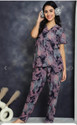 METRONAUT Women Printed Multicolor Night Suit Set
