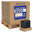 Metronic 9600 Pack Bubble Mailer 6x10" Black Waterproof Padded Envelopes
