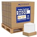 Metronic 9600 Pack Bubble Mailer 6x10" White Waterproof Padded Envelopes