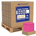 Metronic 9600 Pack Bubble Mailer 6x10 Inch Pink Padded Envelopes Bulk