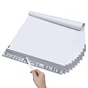 Metronic Poly Mailers 14.5x19 100Pcs White Large Shipping Bags for Clothes