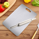 METSTIK Small Stainless Steel Chopping Cutting Pad