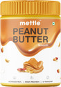 METTLE 100% All Natural Peanut Butter Creamy (Smooth)|Non-GMO|Gluten Free|Vegan (400 g)