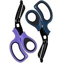 MEUUT Medical Scissors 2-Pack Trauma Shears for Nurses All Purpose Scissors