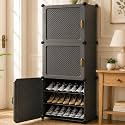 Mevigo Plastic Shoe Rack for Home with