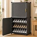 Mevigo Plastic Shoe Rack for Home with