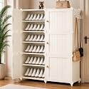 Mevigo Plastic Shoe Rack for Home with