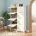 Mevigo Plastic Shoe Rack for Home with