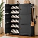 Mevigo Plastic Shoe Rack for Home with