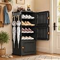 Mevigo Plastic Shoe Rack for Home with