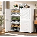 Mevigo Plastic Shoe Rack for Home with