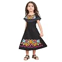 Mexican Dress for Girls Traditional Vestidos Mexicanos Cinco de Mayo Embroidered Dresser Toddler Kids