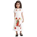 Mexican Dress for Girls Traditional Vestidos Mexicanos Cinco de Mayo Embroidered Dresser Toddler Kids