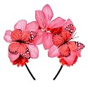Mexican Flower Crown Halloween Floral Headband Rose Flower Tiara