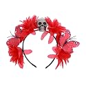 Mexican Flower Crown Halloween Floral Headband Rose Flower Tiara