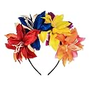Mexican Flower Crown Halloween Floral Headband Rose Flower Tiara