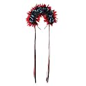 Mexican Flower Crown Halloween Floral Headband Rose Flower Tiara