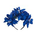 Mexican Flower Crown Halloween Floral Headband Rose Flower Tiara