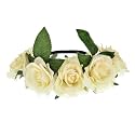 Mexican Flower Crown Halloween Floral Headband Rose Flower Tiara