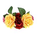 Mexican Flower Crown Halloween Floral Headband Rose Flower Tiara