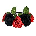 Mexican Flower Crown Halloween Floral Headband Rose Flower Tiara
