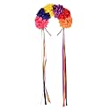 Mexican Flower Crown Halloween Floral Headband Rose Flower Tiara