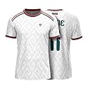 Mexico Away 2026 Football Jersey for Men Boys Kids Women, Custom Personalised Mexico Fan Football T Shirt with Name & Number, Mexico Soccer Jersey Size 2Y to 4XL
