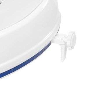 mexple raixer4 raised toilet seat 4 inches  plastic commode seat raiser elevator extension  tool free installation  for handicap knee patients old senior citizen white