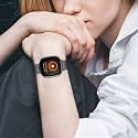 Meyaar Metal Bands Compatible with Fitbit Sense And For Fitbit Versa 3 for Women Men, Stainless Steel Mesh Breathable Wristband Strap with Adjustable Magnet Lock. Small Size