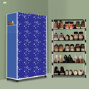 MEZIRE Metal Plastic Shoe Stand