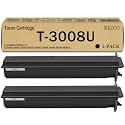 MEZOO T3008U T-3008U Black Toner Cartridge Replacement for Toshiba T-3008U T3008U Toner Cartridge Compatible for E-Studio 2008A 2508A 3008A 3008AG 3508A 4508A 5008A 5008AG Printer (2-Pack, Black)