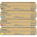MEZOO TN324 TN-324 Toner Cartridge High Yield TN324K TN324C TN324M TN324Y