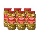 Mezzetta Garlic Stuffed Olives, 10 oz (Pack of 6)